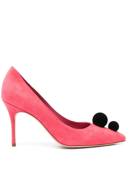 Замшевые туфли-лодочки Manolo Blahnik Piera 90 мм