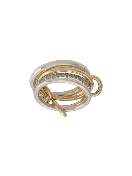 Кольцо Spinelli Kilcollin Nimbus 18K/серебро с бриллиантами