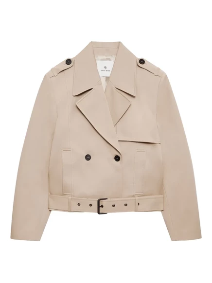Двубортный пиджак от ANINE BING Greer neutrals