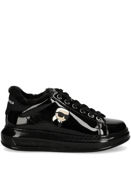 Кожаные кроссовки Karl Lagerfeld Ikonik NFT Kapri black