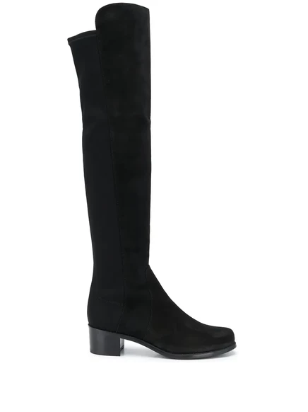 Женские ботфорты Stuart Weitzman 45 мм, черные