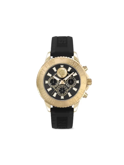 Мужские часы Plein Sport Glam Chrono 44 мм, золотой/черный