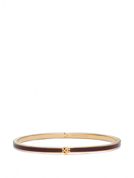 Женский браслет Tory Burch Icon из эмали, золотистый
