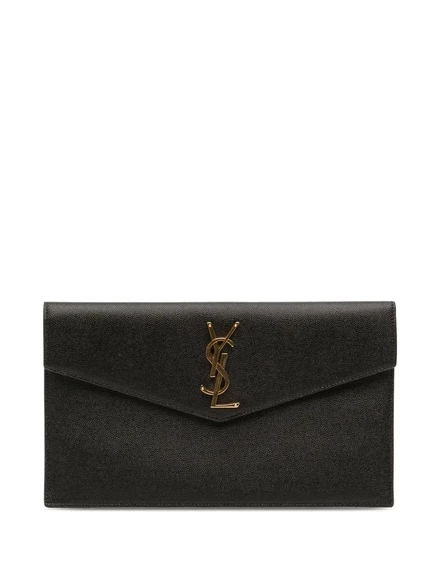 Женский клатч Saint Laurent Uptown Pouch, черный