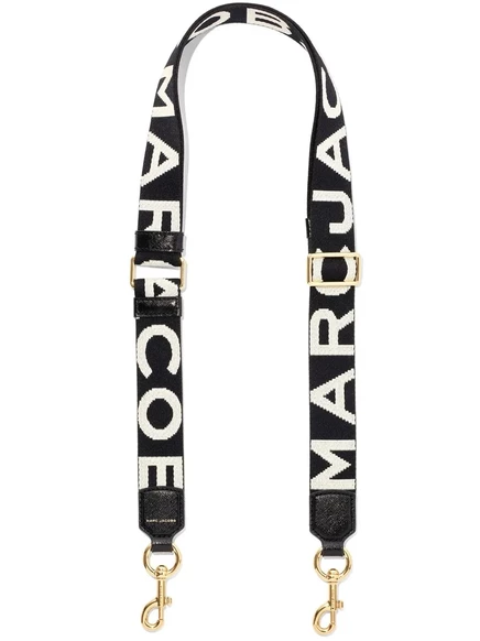 Женский ремешок Marc Jacobs The Thin Strap, черно-белый