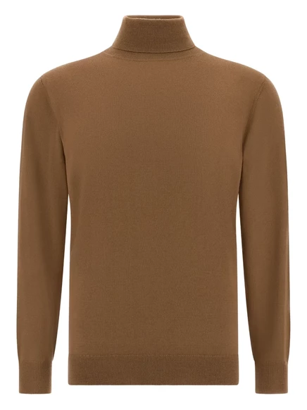 Свитер с высоким воротом Boggi Milano brown