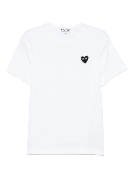 Футболка унисекс Comme des Garçons Play, белая