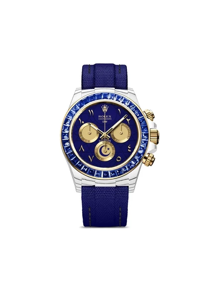 Часы DiW Rolex Daytona 40 мм кастомизированные, черные