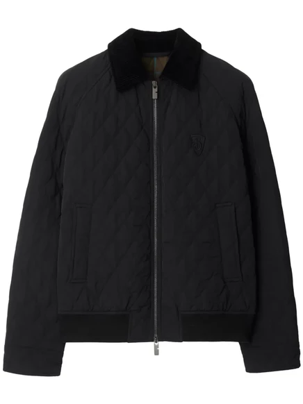 Мужская стеганая куртка Burberry, черная