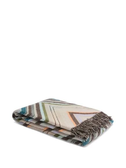 Плед Missoni Home с узором шеврон, 130×190 см