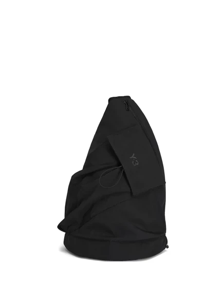 Сумка через плечо Y-3 на молнии, черная