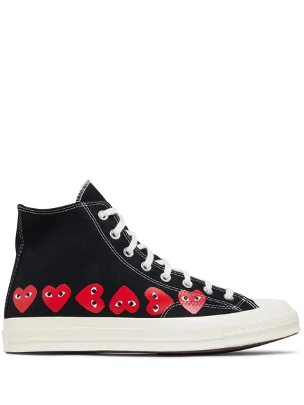 Кеды Comme Des Garons Play x Converse Chuck Taylor 70, черные