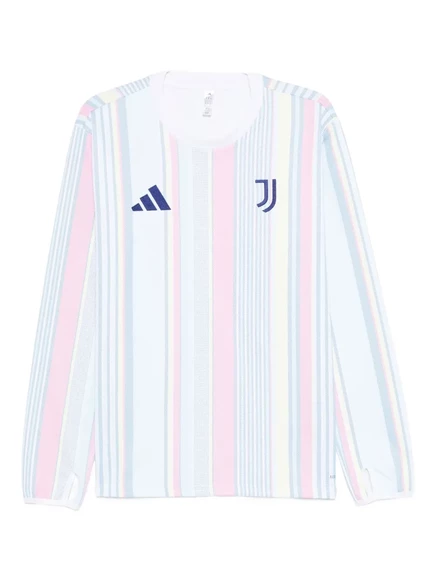 полосатая футболка adidas x Juventus с длинным рукавом white