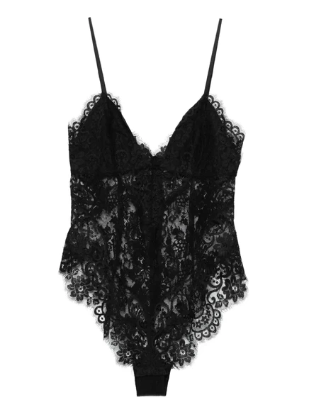 Женское боди Zimmermann Lace Teddy кружевное, черное