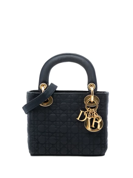 Мини-сумка Christian Dior Lady Dior 1998, черная