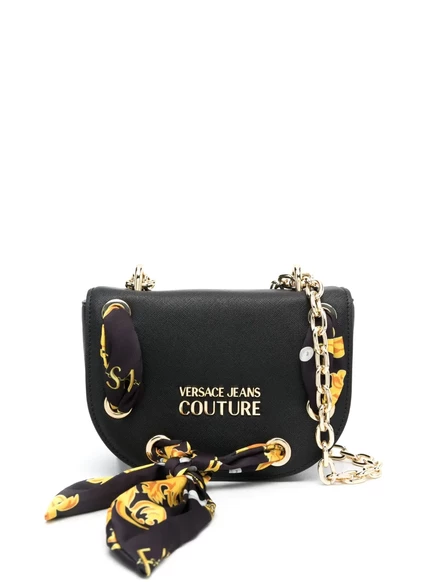 Сумка-шарф Versace Jeans Couture Barocco с принтом через плечо black
