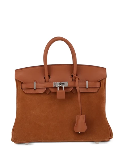 Сумка Birkin Grizzly 25, бывшая в употреблении у Hermès в 2022 году brown