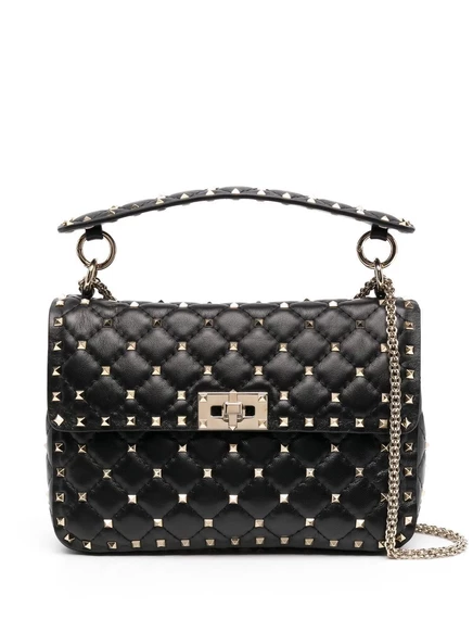 Женская сумка Valentino Garavani Rockstud Spike, черная