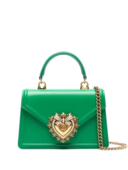 Маленькая сумка-тоут Dolce & Gabbana для преданности green