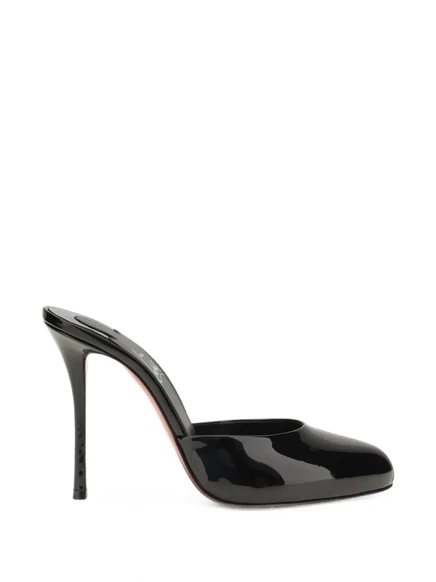 Женские мюли Christian Louboutin Dolly на каблуке, черные