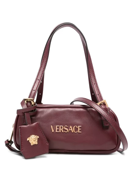 Женская сумка Versace Tag Bowling, красная