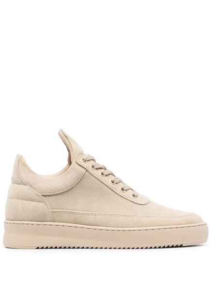Унисекс кроссовки Filling Pieces замшевые, бежевые