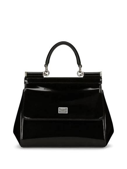 Dolce & Gabbana KIM Маленькая сицилийская сумка DOLCE&GABBANA с верхней ручкой black