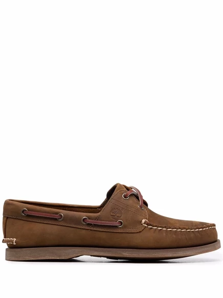 Мужские топсайдеры Timberland кожаные, коричневые