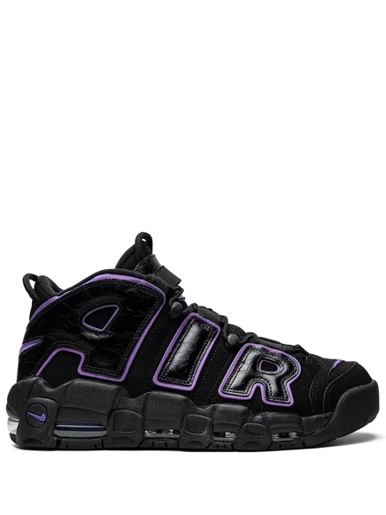 Кроссовки Nike Air More Uptempo '96, черно-сиреневые