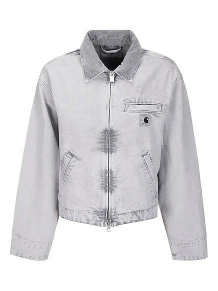 Укороченная куртка Carhartt WIP с наждачной бумагой спереди на молнии