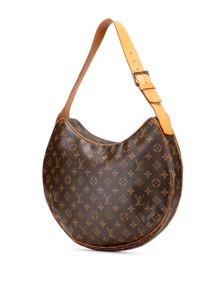 Женская сумка Louis Vuitton Croissant GM, коричневая