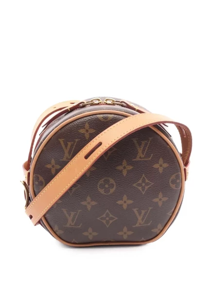 Сумка через плечо с монограммой Boite Chapeau Souple PM, бывшая в употреблении у Louis Vuitton в 2020 году brown