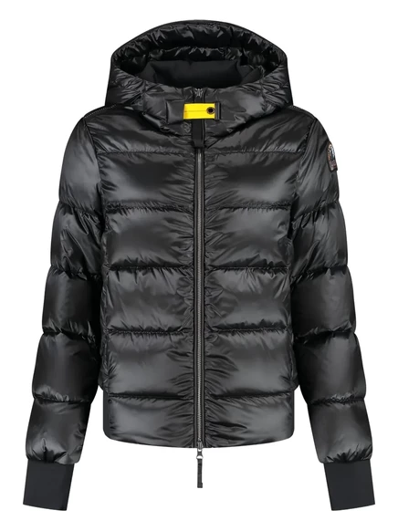 Женский пуховик Parajumpers Mariah с капюшоном, черный