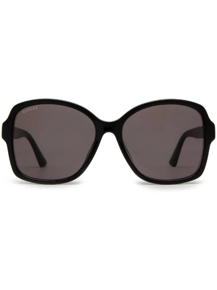 Женские очки Gucci Eyewear Double G, чёрные