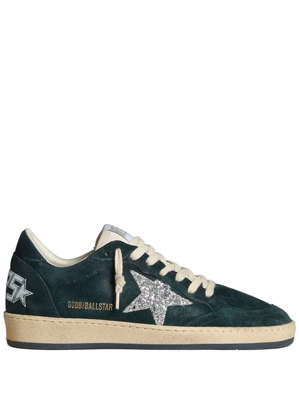 Женские кроссовки Golden Goose Ball Star, зеленые