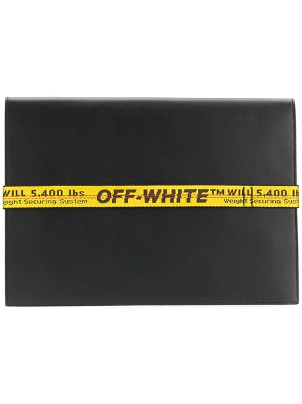 Мужской складной кардхолдер Off-White, черный