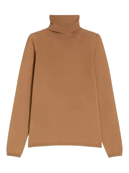 Женская водолазка Max Mara Saluto, коричневая