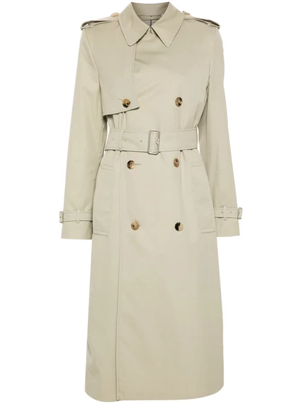 Женский тренч Burberry двубортный, бежевый
