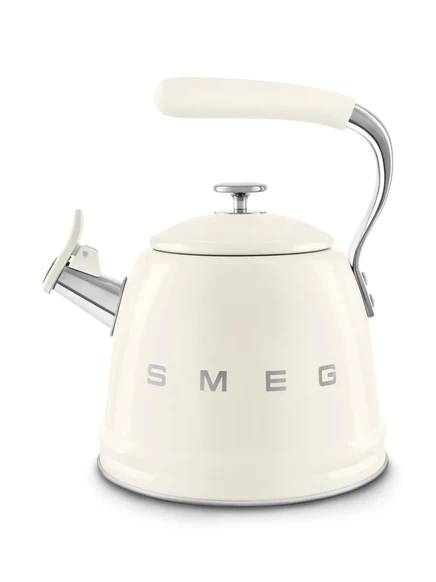Чайник со свистком Smeg, белый