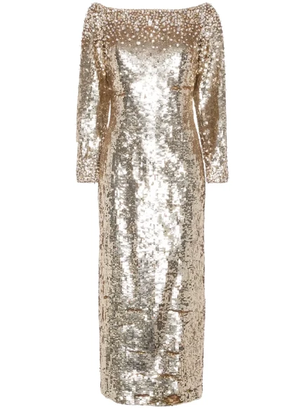 Женское платье Jenny Packham Ballroom Blitz, золотое