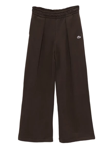 Женские брюки Lacoste плиссированные, коричневые