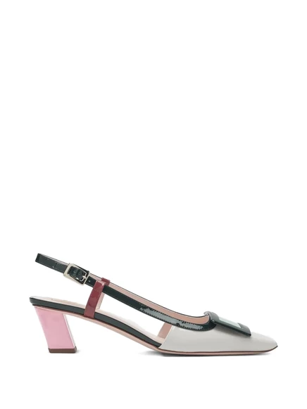 Туфли-лодочки на плоской подошве Roger Vivier Belle Vivier