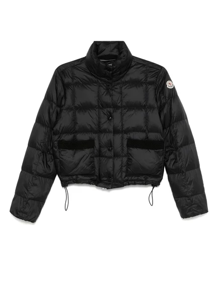 Женская укороченная пуховая куртка Moncler Jarcieu, черная