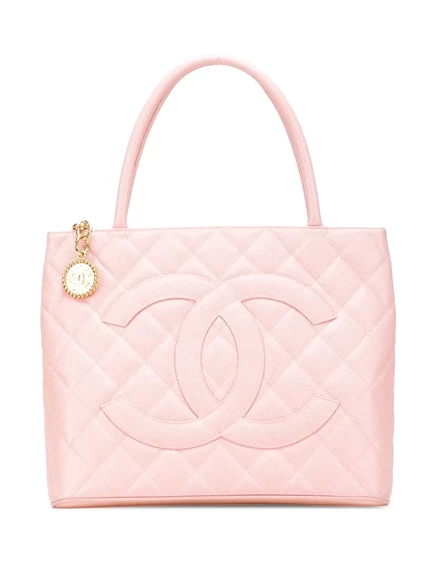 Женская сумка Chanel Medallion, розовая