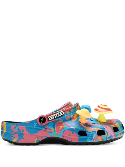 Классические сабо Crocs Diplo X с эффектом завитка pink