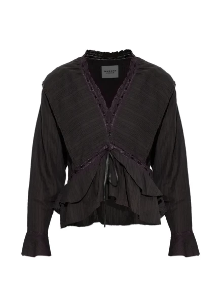Женская блузка Marant Étoile Damienne, черная