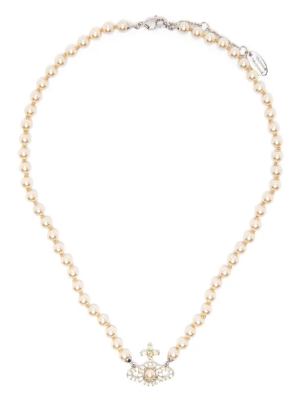 Женское ожерелье Vivienne Westwood Olympia с жемчугом, золотистое
