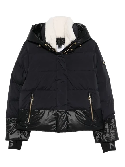 Женский пуховик Bogner Maja-D с меховым воротником, черный