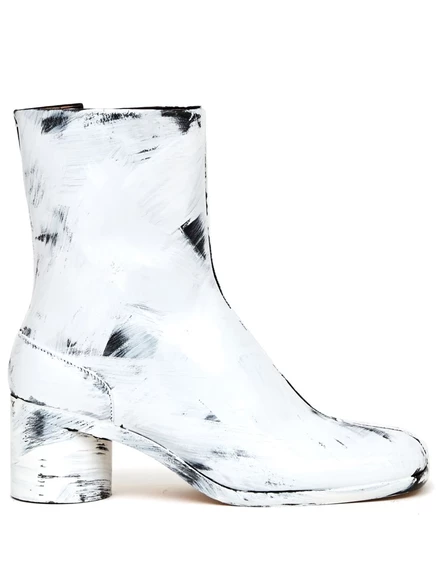 Ботильоны Maison Margiela Tabi Bianchetto 60 мм white