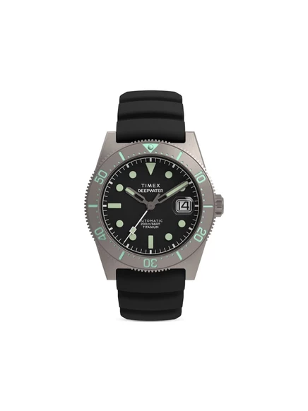Мужские часы Timex Deepwater Reef 200, 41 мм, черные